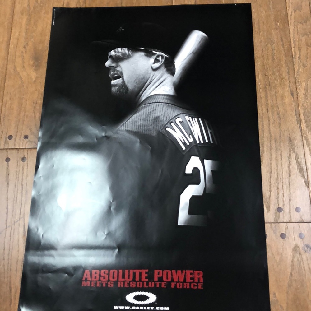 Vintage Oakley poster
